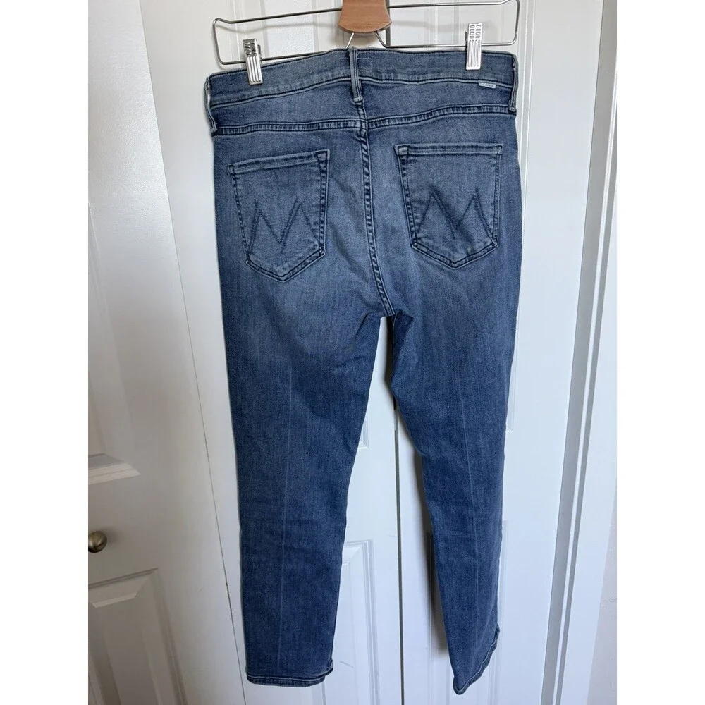 Mother Jeans Women’s Size 31 The Mid Rise Dazzler Ankle we the animals